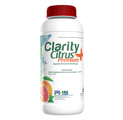 Clarity Citrus Premium - Emulsión de ceras para mercados de exportación con elevada exigencia de brillo