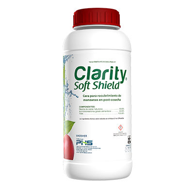 Clarity Soft Shield - Emulsión de cera para manzanas o frutas de epidermis delicada