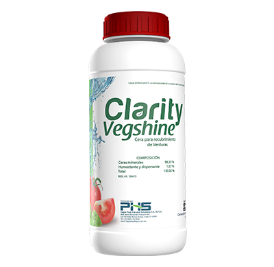 Clarity Vegshine - Cera para frutas y vegetales.